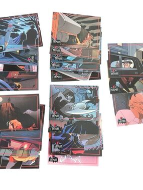 Lot 23 1993 DC Comics Batman The Animated Series Trading Cards Set TCG CCG